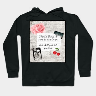 Cinnamon Lana LDR Lyrics Print Hoodie